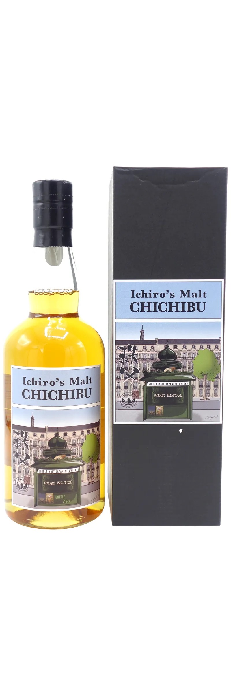 2021 Chichibu Single Malt Japanese Whisky Ichiro’s Malt, Paris Edition 700ml